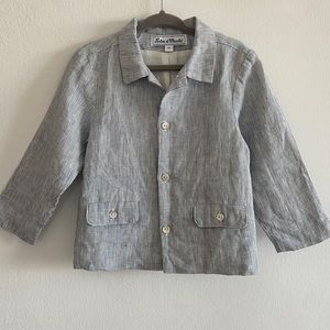 Tartine et Chocolat linen blazer